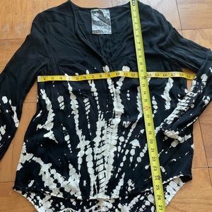 Young Fabulous & Broke Tie-Dye Blouse - Size S